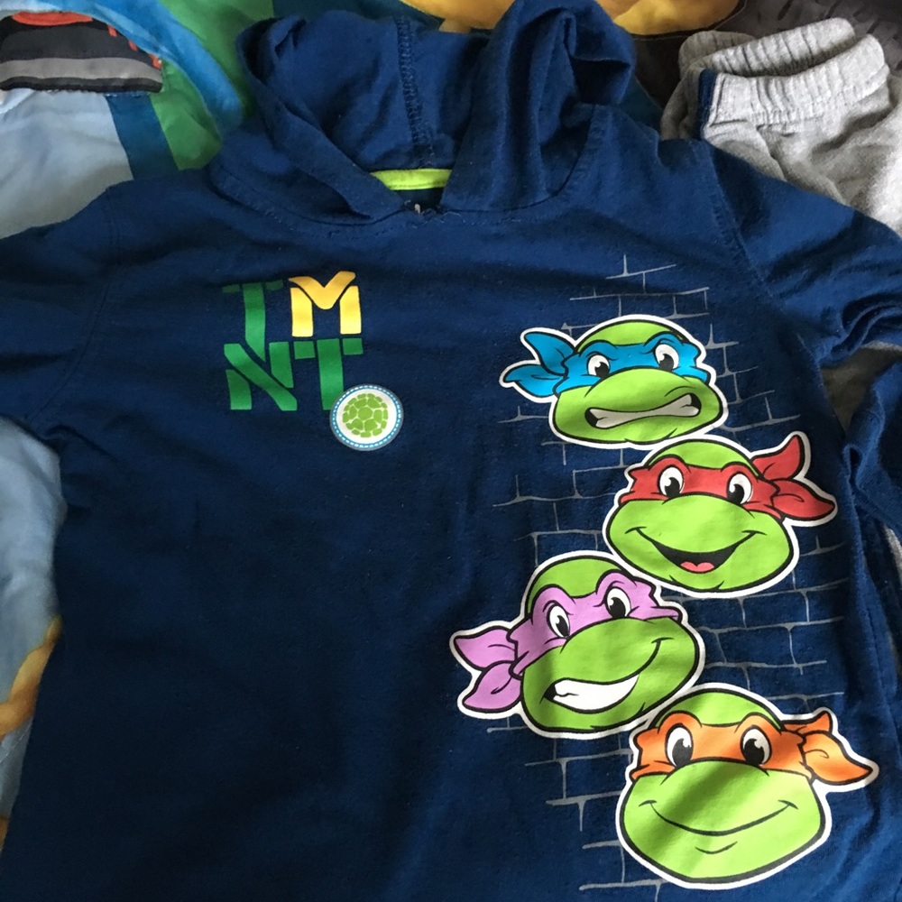 TMNT hoodie set